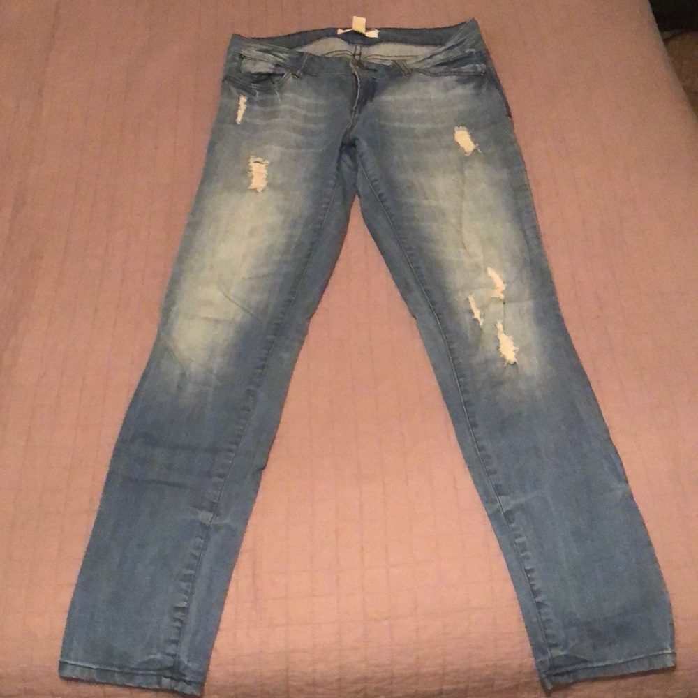 life in progress skinny jeans (Forever 21)